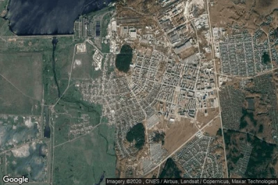 Vue aérienne de Yuzhnouralsk