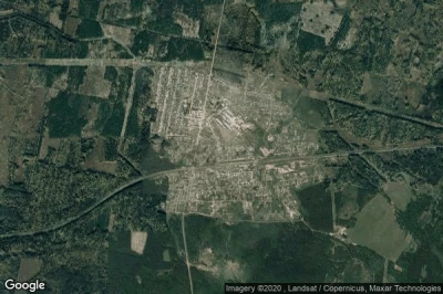 Vue aérienne de Yushala