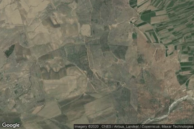 Vue aérienne de Aghdam Rayon