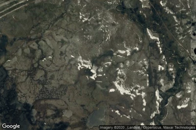 Vue aérienne de Yamalo-Nenetskiy Avtonomnyy Okrug