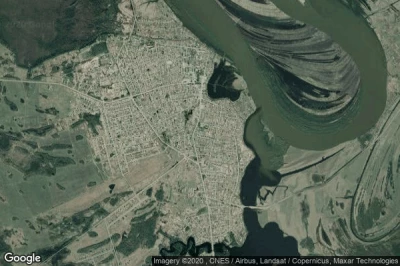 Vue aérienne de Tevriz