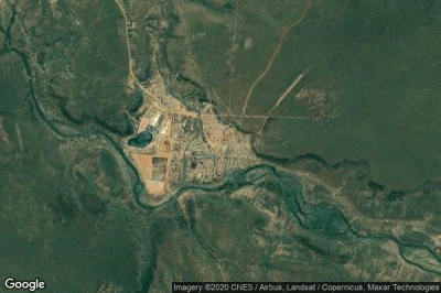 Vue aérienne de Uvinza