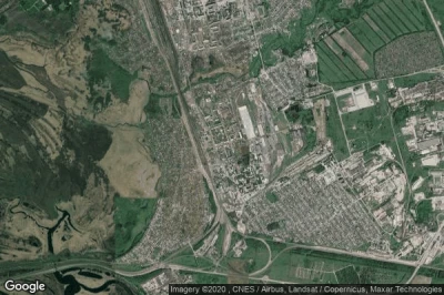 Vue aérienne de Novoaltaysk