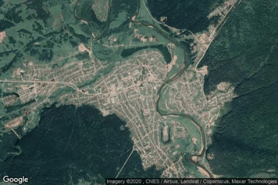 Vue aérienne de Maslyanino