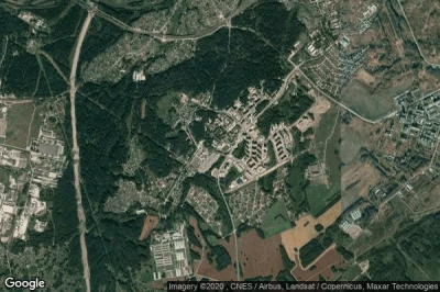 Vue aérienne de Koltsovo