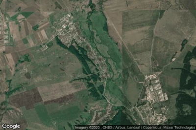 Vue aérienne de Kindyakovo
