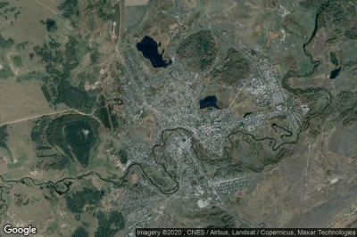 Vue aérienne de Khabary
