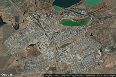Vue aérienne de Karasuk
