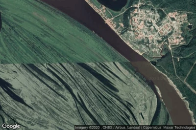 Vue aérienne de Gornopravdinsk