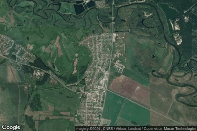 Vue aérienne de Chervishevo