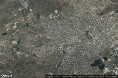 Vue aérienne de Chernogorsk