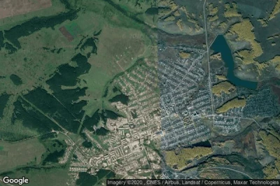 Vue aérienne de Borodino