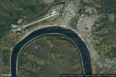 Vue aérienne de Baykit