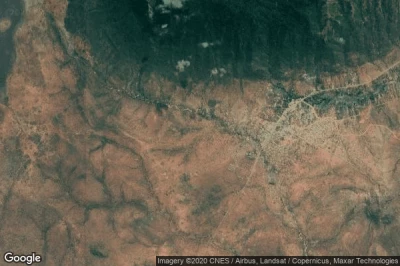 Vue aérienne de Namanga