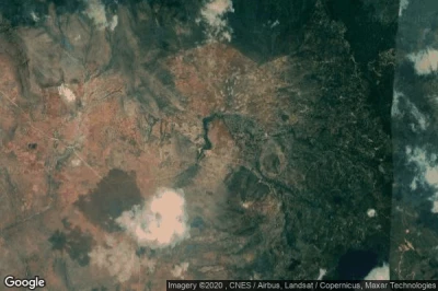 Vue aérienne de Mwembe