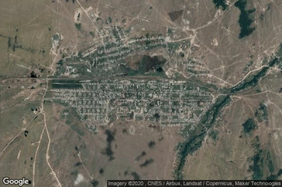 Vue aérienne de Yereymentau