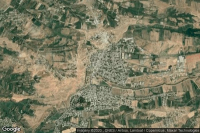Vue aérienne de Zhibek Zholy