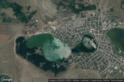 Vue aérienne de Borovskoy