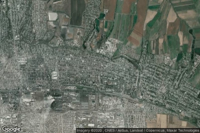 Vue aérienne de Lebedinovka