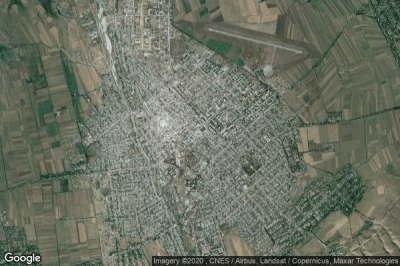 Vue aérienne de Karakol
