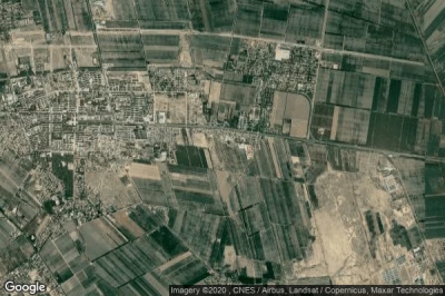 Vue aérienne de Fangcaohu