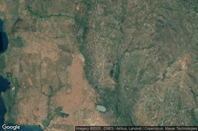 Vue aérienne de Mwandiga