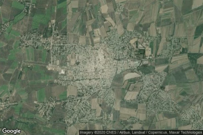 Vue aérienne de Haqqulobod Shahri