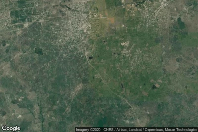Vue aérienne de Majengo