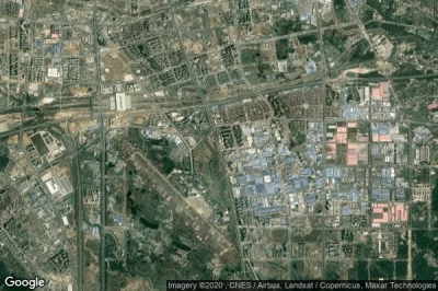 Vue aérienne de Luogangzhen