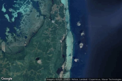 Vue aérienne de Ulimang