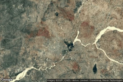 Vue aérienne de Kondoa