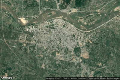 Vue aérienne de Quang Ngai