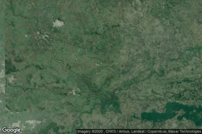Vue aérienne de Kisanga
