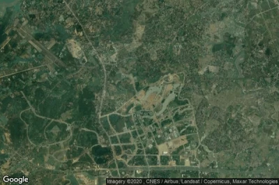 Vue aérienne de Phu Huu