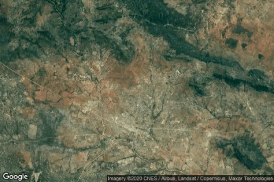 Vue aérienne de Kibaya
