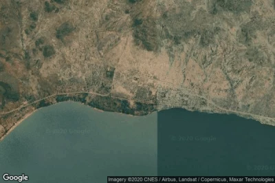 Vue aérienne de Kibara