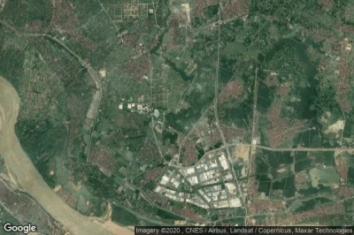 Vue aérienne de Hau Duong