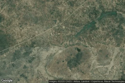Vue aérienne de Kasamwa