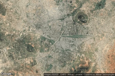 Vue aérienne de Dodoma