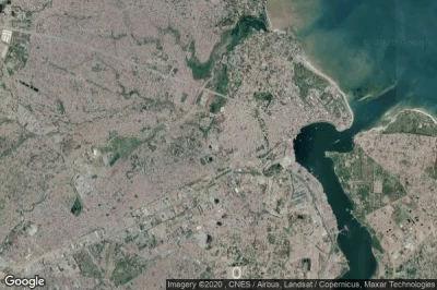 Vue aérienne de Dar es Salaam