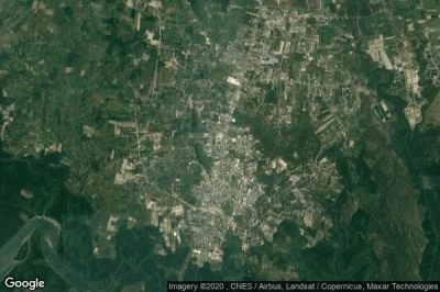Vue aérienne de Satun