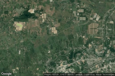 Vue aérienne de Changwat Sara Buri