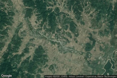Vue aérienne de Phaya Mengrai