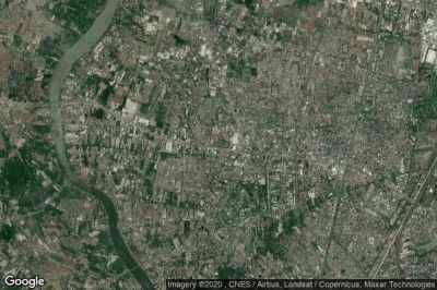 Vue aérienne de Mueang Nonthaburi