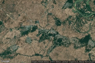 Vue aérienne de Kho Wang