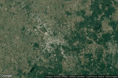 Vue aérienne de Det Udom
