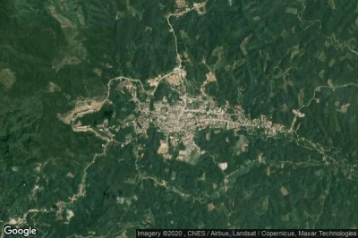 Vue aérienne de Betong