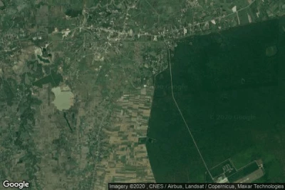 Vue aérienne de Ban Nong Hoi