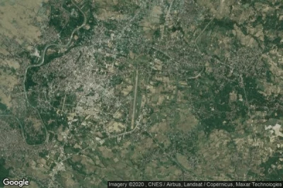 Vue aérienne de Ban Muang Daeng