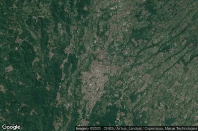 Vue aérienne de Wonosobo